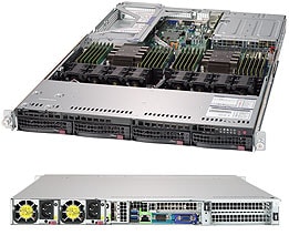 Supermicro SYS-6019U-TR25M — top view
