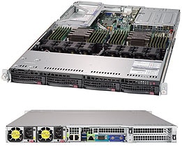 Supermicro SYS-6019U-TRT — top view