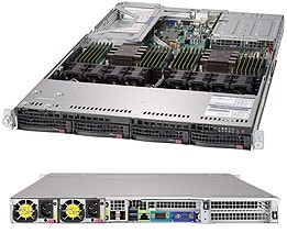 Supermicro SYS-6019U-TRTP — top view