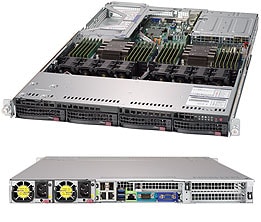 Supermicro SYS-6019U-TRTP2 — top view