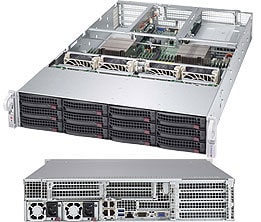 Supermicro SYS-6028U-TR4 — top view