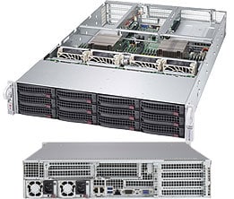 Supermicro SYS-6028U-TRT — top view