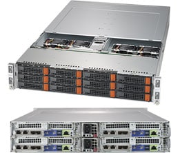 Supermicro SYS-6029BT-HNC0R — rear view