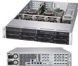 Supermicro SYS-6029P-WTR — top view