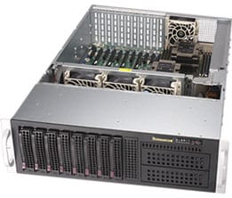 Supermicro SYS-6039P-TXRT — top view