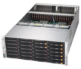Supermicro SYS-6049GP-TRT — top view