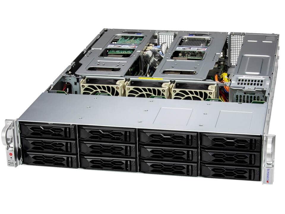 Supermicro CloudDC SuperServer SYS-621C-TN12R