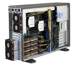 Supermicro SYS-7048GR-TR — front view
