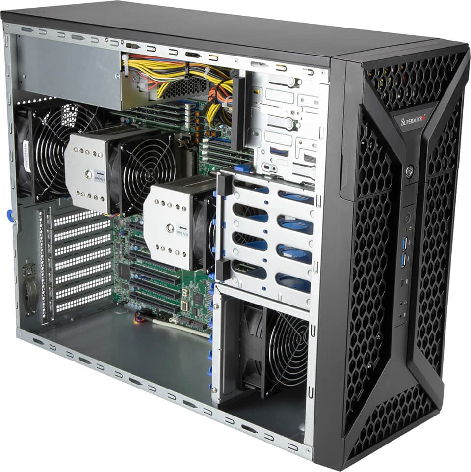 Supermicro Mid-Tower SuperWorkstation Server SYS-730A-I