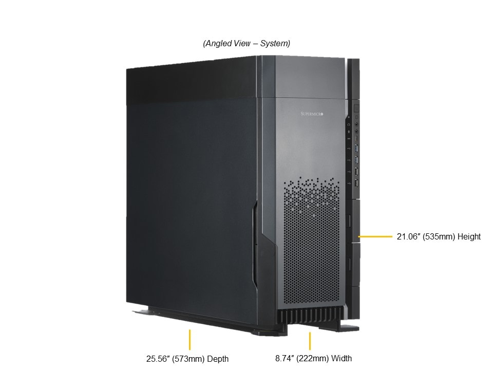 Supermicro SYS-751A-I — angle view