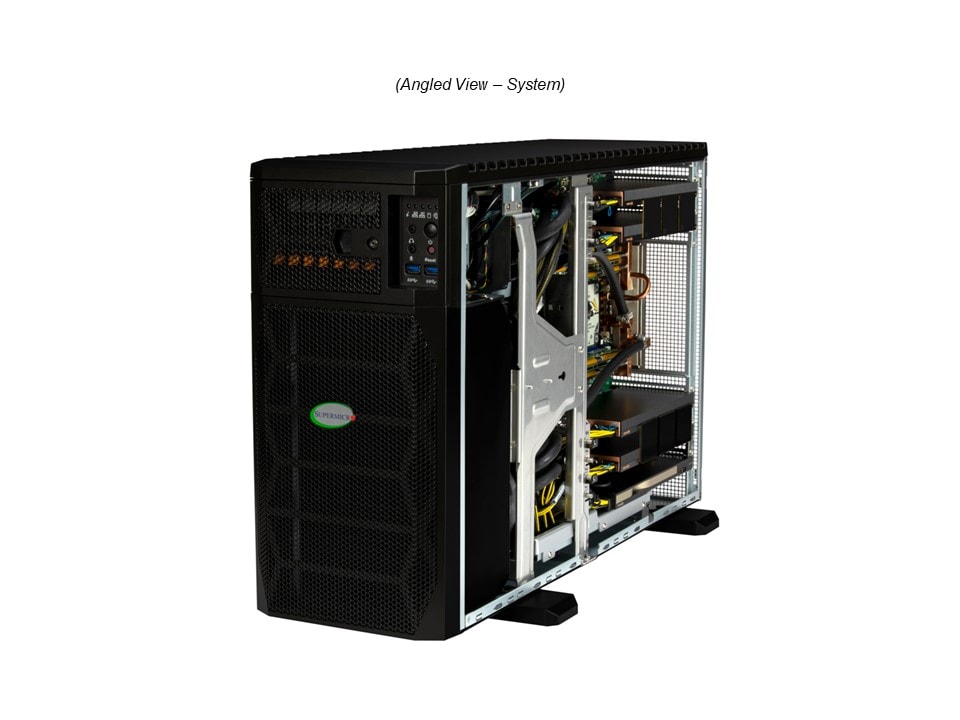 Supermicro SYS-751GE-TNRT-NV1 — front view