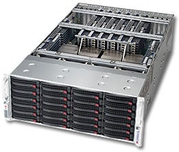 Supermicro SYS-8048B-TR4FT — top view