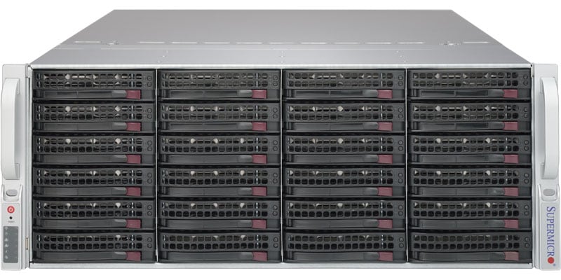 Supermicro SYS-8048B-TRFT — angle view