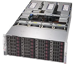 Supermicro SYS-8049U-E1CR4T — top view