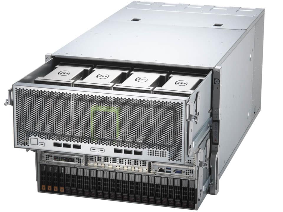 Supermicro 8U AI Training Server SYS-820GH-TNR2