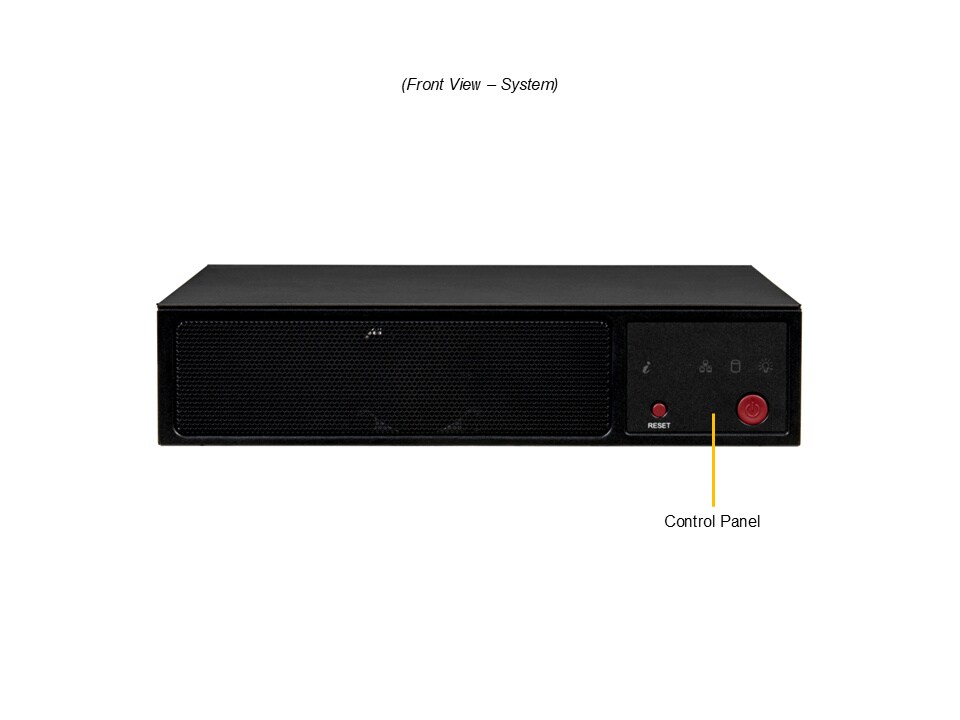 Supermicro SYS-C512I-1 — front view