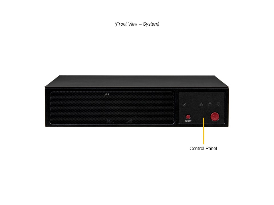 Supermicro SYS-C512I-2 — front view