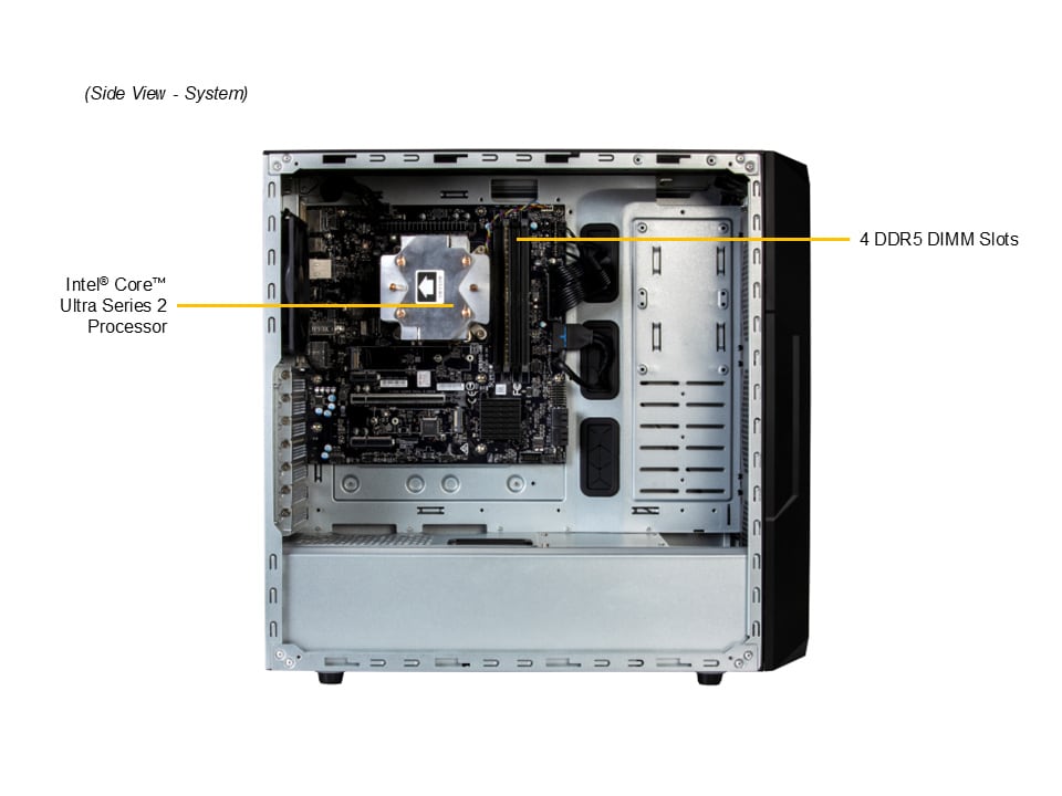 Supermicro SYS-C542I-11302U — top view