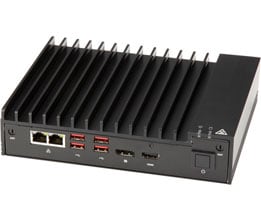 Supermicro SYS-E100-9W-H — rear view