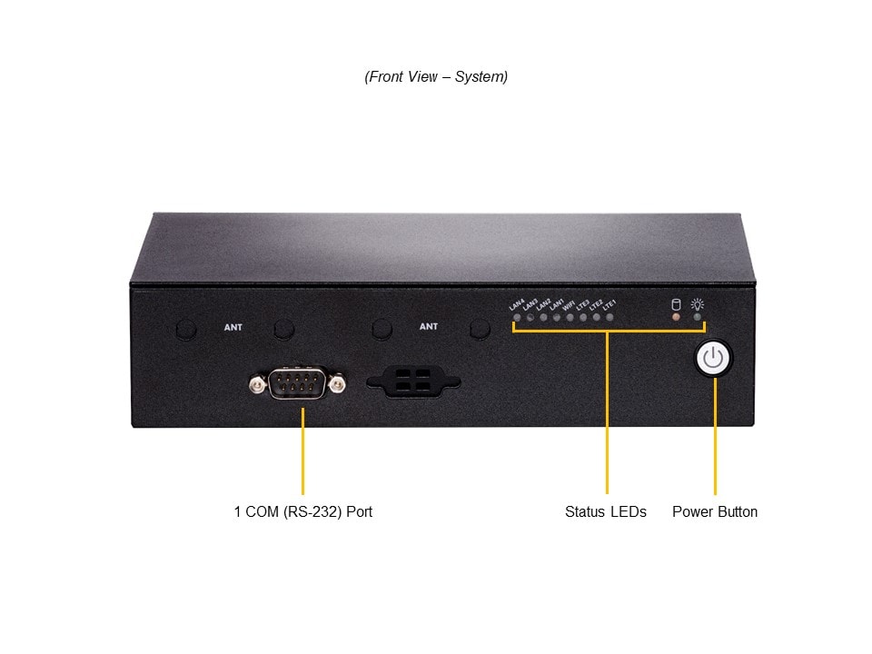 Supermicro SYS-E102-9AP-LN4-C — front view