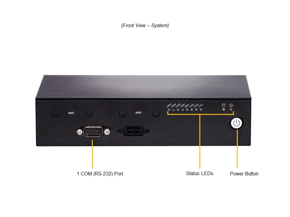 Supermicro SYS-E102-9AP-LN4-E — front view