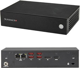 Supermicro SYS-E102-9W-H — rear view