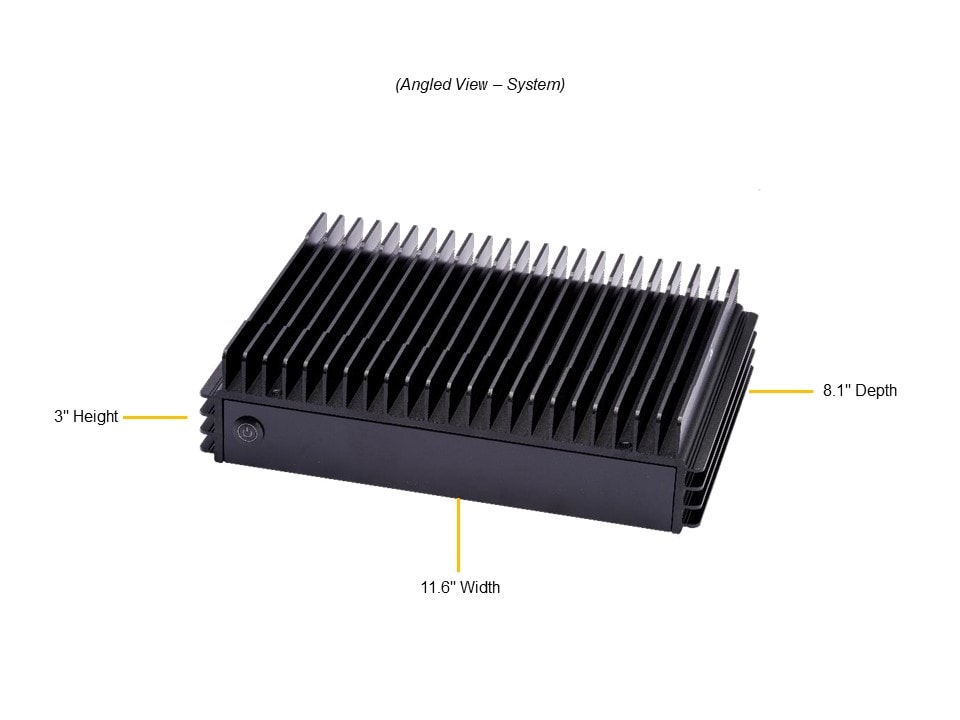 Supermicro SYS-E302-13AD — angle view