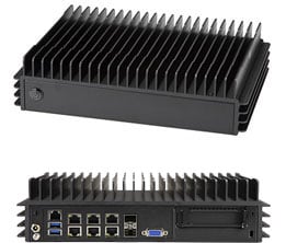 Supermicro SYS-E302-9D — top view