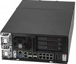 Supermicro SYS-E403-9D-16C-FRDN13 — top view