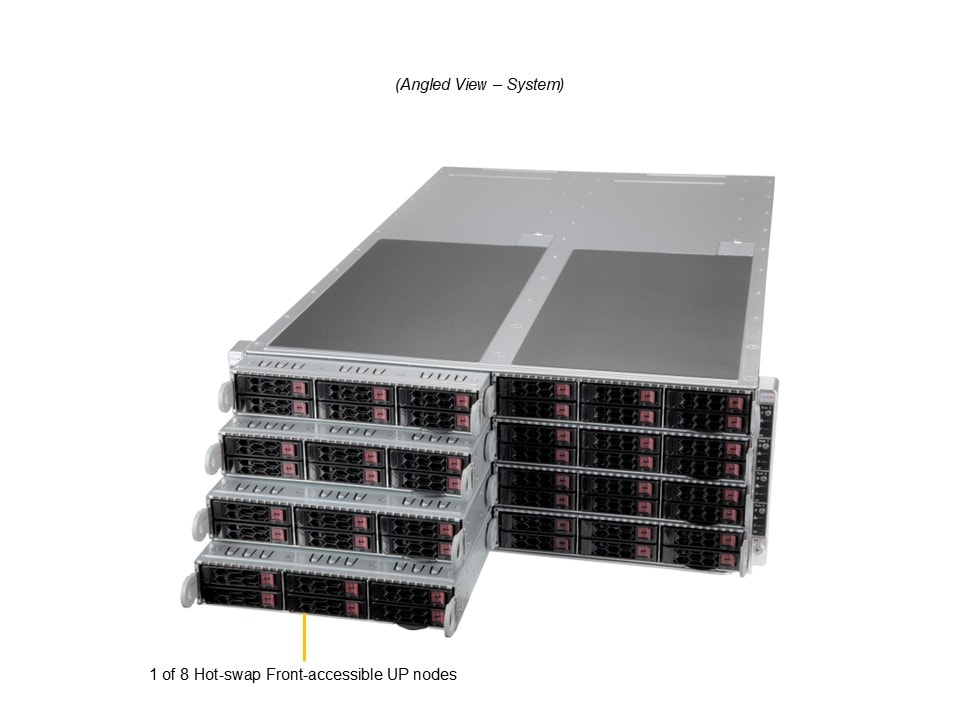 Supermicro SYS-F511E2-RT — angle view