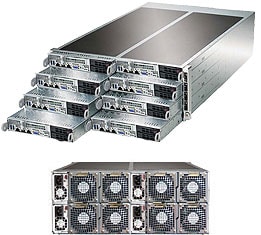 Supermicro SYS-F618R2-FC0 — top view