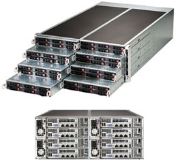 Supermicro SYS-F618R2-RTPTN — top view