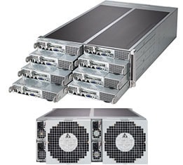 Supermicro SYS-F618R3-FTL — top view