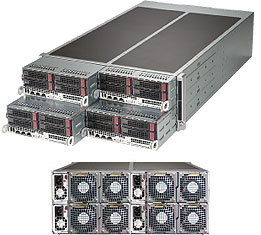 Supermicro SYS-F628R3-FC0 — top view