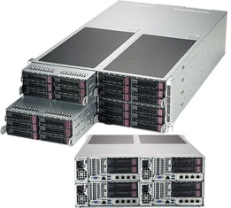 Supermicro SYS-F629P3-RC1B — top view